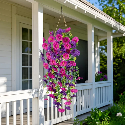 Artificial Hanging Flower Decor - 2pcs
