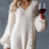 Soft Plush Sweater Dress